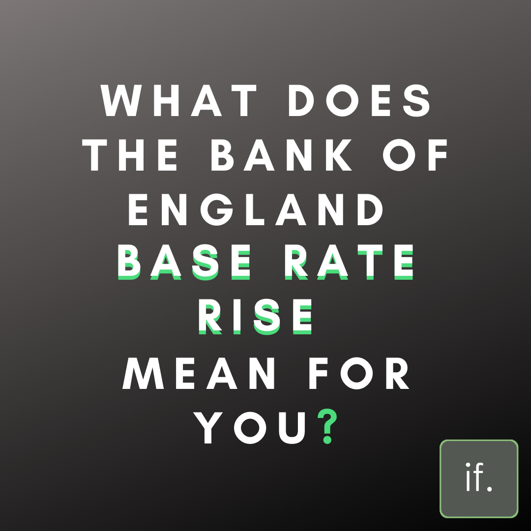 What does the recent Bank of England base rate rise mean for you?